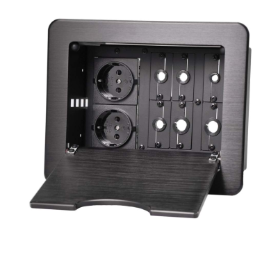 AMC TCB 2 audio video kabelių pajungimo dėžutė AMC TCB 2 audio video kabelių pajungimo dėžutė