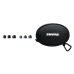 Shure SE215-K-EFS ausinės, juodos Shure SE215-K-EFS ausinės, juodos