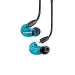Shure Aonic 215 wired (SE215DYBL+UNI-EFS ) ausinės, mėlynos