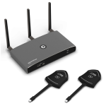 Kindermann KLICK+SHOW K-FX USB-C Kit belaidis vaizdo bei garso signalų perdavimo įrenginys