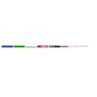 Tasker RGB75 kabelis 75 omai, juodas