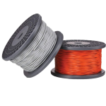 AMC OFCFR 2x0.82 instaliacinis kabelis (pilkas)