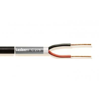 Tasker C275 2x1,50B kabelis (juoda) Tasker C275 2x1,50B kabelis (juoda)