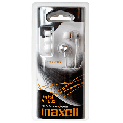 Maxell DrumSoundz ausinės ausyse (baltos) Maxell DrumSoundz ausinės ausyse (baltos)