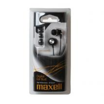 Maxell DrumSoundz ausinės ausyse (juodos)