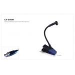 JTS CX-508W kondensatorinis instrumentinis mikrofonas bevieliam siųstuvui