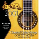 La Bella stygų komplektas klasikinei gitarai 2001MED Tension
