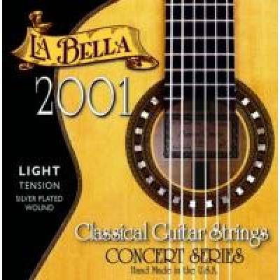 La Bella stygų komplektas klasikinei gitarai 2001LIGHT Tension La Bella stygų komplektas klasikinei gitarai 2001LIGHT Tension