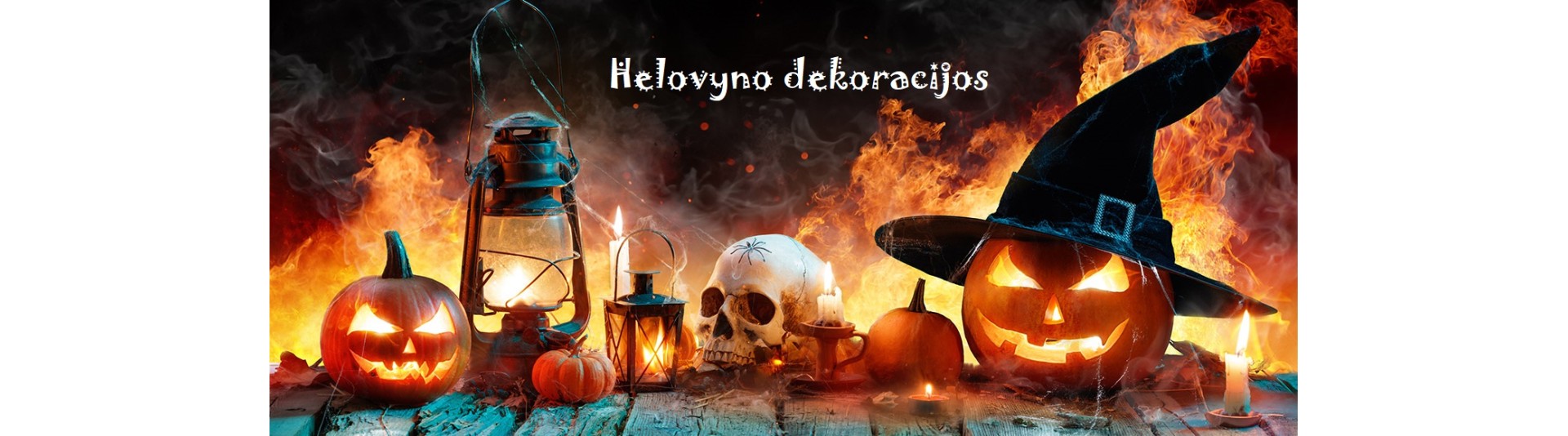 Helovyno dekoracijos