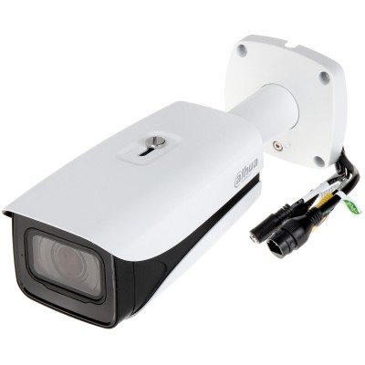 Dahua Bullet IPC-HFW5842E-ZHE-2712-S3 2.7–12mm (Balta, 8MP, 113°–47°, IR+LED 60m, IP67, IK10, ePoE)