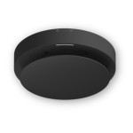 Belaidis dūmų ir temperatūros detektorius Hikvision AX PRO DS-PD451SMK-WE (juoda, 1200 m, 868 MHz)