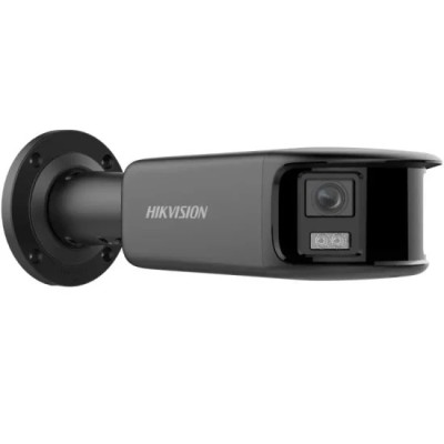 Hikvision bullet DS-2CD2T87G2P-LSU/SL(C) (juoda, 8 MP, 40 m. LED, ColorVu, panoraminė 180°) Hikvision bullet DS-2CD2T87G2P-LSU/SL(C) (juoda, 8 MP, 40 m. LED, ColorVu, panoraminė 180°)