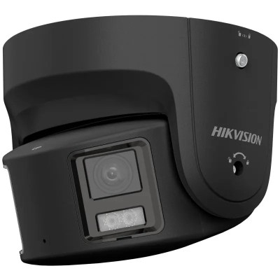 Hikvision dome DS-2CD2387G2P-LSU/SL(C) F4 (juoda, 8 MP, 30 m. LED, ColorVu, panoraminė 180°) Hikvision dome DS-2CD2387G2P-LSU/SL(C) F4 (juoda, 8 MP, 30 m. LED, ColorVu, panoraminė 180°)