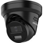 Hikvision dome DS-2CD2383G2-LI2U/SL F2.8 (juoda, 8 MP, 30 m IR+LED, AcuSense)