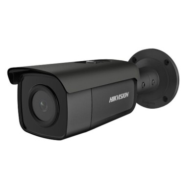 Hikvision bullet DS-2CD2T46G2-ISU/SL F2.8 (juoda, 4 MP, 60 m. IR, AcuSense)