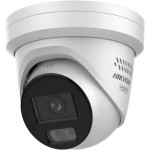Hikvision Dome DS-2CD2387G3-LIS2UY/SL F4 (balta, 8MP, Hybrid Light, ColorVu, IR + LED 30m)