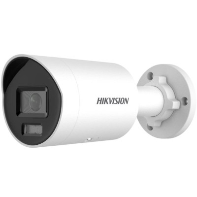 Hikvision bullet DS-2CD2046G2H-IU F4 (balta, 4 MP, 40 m. IR, AcuSense, DarkFighter)