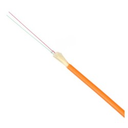 Vienmodis FTTH optinis kabelis 2 skaidulų Fiberhome EX.30530 (2.5mm, G657.A1, 9/125, Fca, LSOH)