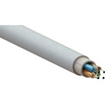 8 skaidulų vienmodis optinis kabelis Excel 205-301 (OS2, 9/125, G652D, LSZH, Dca, 1000N, UV)