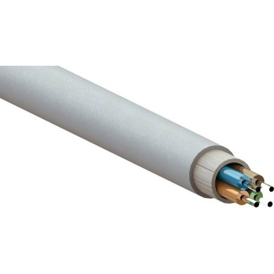 8 skaidulų vienmodis optinis kabelis Excel 205-301 (OS2, 9/125, G652D, LSZH, Dca, 1000N, UV)