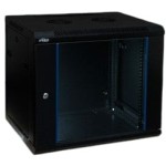 Komutacinė spinta 10'' pakabinama 12U 300x300x656,70mm (juoda, nesurinkta, IP20) ASP-3312