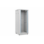 19'' pastatoma komutacinė spinta A2-6827G (27U, 600x800x1405mm, IP20, iki 1000kg, pilka, nesurinkta)
