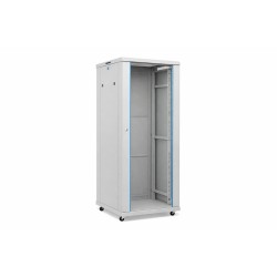 19'' pastatoma komutacinė spinta A2-6827G (27U, 600x800x1405mm, IP20, iki 1000kg, pilka, nesurinkta)