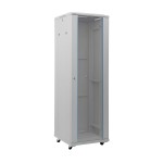 Komutacinė spinta 19'' pastatoma 42U 600x800x2055mm (pilka, nesurinkta, IP20) A2-6842