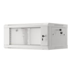 Komutacinė spinta 10'' pakabinama 6U 300x300x399mm (pilka, nesurinkta, IP20) ASP-3306