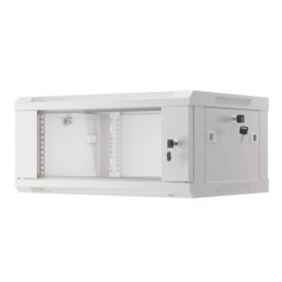 Komutacinė spinta 10'' pakabinama 6U 300x300x399mm (pilka, nesurinkta, IP20) ASP-3306