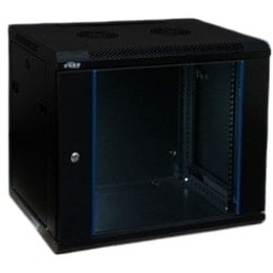 Komutacinė spinta 10'' pakabinama 6U 300x300x399mm (juoda, nesurinkta, IP20) ASP-3306