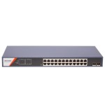 26 prievadų, 24 PoE prievadų komutatorius Hikvision DS-3E1526P-SI-24P2F