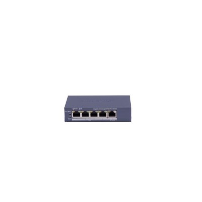 5 prievadų 4 PoE komutatorius Hikvision DS-3E0505P-E(B)