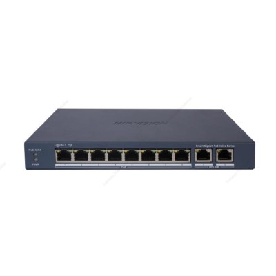 10 prievadų, 8 PoE prievadų komutatorius Hik-vision DS-3E1510P-EIV2 10 prievadų, 8 PoE prievadų komutatorius Hik-vision DS-3E1510P-EIV2