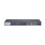 18 prievadų, 16 PoE prievadų komutatorius Hik-vision DS-3E1518P-SI