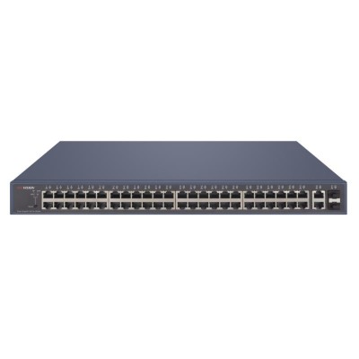 52 prievadų, 48 PoE prievadų komutatorius Hikvision DS-3E1552P-SI