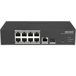 Hikvision 10 prievadų 8 PoE prievadų komutatorius DS-3T1310P-SI/HS