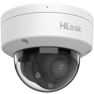 HiLook dome IPC-D620HA-LZU F2.8-12 (balta, 2 MP, 30 m. IR, 30 m. LED, Hybrid Light) HiLook dome IPC-D620HA-LZU F2.8-12 (balta, 2 MP, 30 m. IR, 30 m. LED, Hybrid Light)