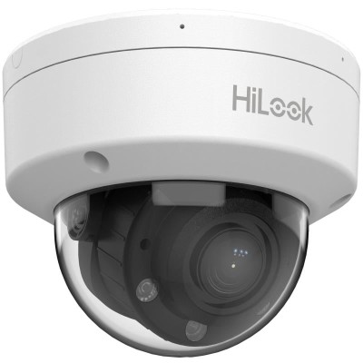HiLook dome IPC-D640HA-LZU F2.8-12 (balta, 4 MP, 30 m. IR, 30 m. LED, Hybrid Light) HiLook dome IPC-D640HA-LZU F2.8-12 (balta, 4 MP, 30 m. IR, 30 m. LED, Hybrid Light)