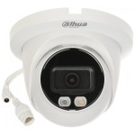 Dahua Dome HDW2449TM-S-IL-0280B F2.8 (Baltas, 4MP, 95°, IR+LED 30m, IP67)