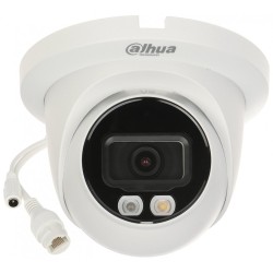 Dahua Dome HDW2449TM-S-IL-0280B F2.8 (Baltas, 4MP, 95°, IR+LED 30m, IP67) Dahua Dome HDW2449TM-S-IL-0280B F2.8 (Baltas, 4MP, 95°, IR+LED 30m, IP67)