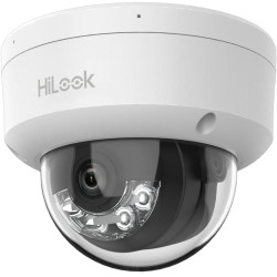 HiLook dome IPC-D141H-C F2.8 (balta, 4 MP, 20 m. IR, 120dB WDR)