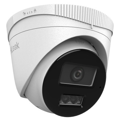 HiLook dome IPC-T280HA-LU F2.8 (balta, 8 MP, 30 m. IR, 30 m. LED, Hybrid Light) HiLook dome IPC-T280HA-LU F2.8 (balta, 8 MP, 30 m. IR, 30 m. LED, Hybrid Light)