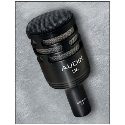 Audix D6 dinaminis instrumentinis mikrofonas Audix D6 dinaminis instrumentinis mikrofonas