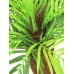 Dirbtinė areka palmė su palmių pluošto kamienu EUROPALMS, 120cm