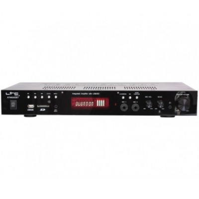 Karaoke stiprintuvas 2x25W su SD, USB, MP3, Bluetooth Karaoke stiprintuvas 2x25W su SD, USB, MP3, Bluetooth