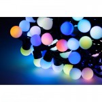 Girlianda Burbuliukai iš 100 vnt. LED lempučių  RGB 10m
