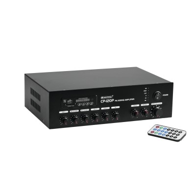 Mikšerinis stiprintuvas CP-120P PA 100V Mikšerinis stiprintuvas CP-120P PA 100V