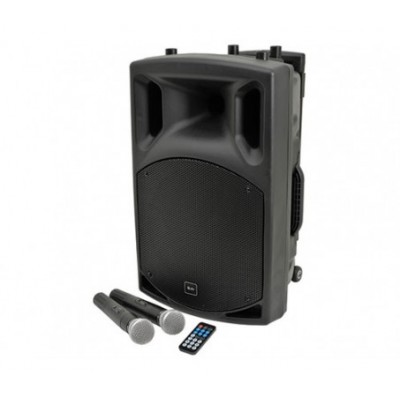 Nešiojama garso sistema su USB/SD/FM ir BLUETOOTH QX15PA+ garso kolonėlė su stiprintuvu ir mikrofonai Nešiojama garso sistema su USB/SD/FM ir BLUETOOTH QX15PA+ garso kolonėlė su stiprintuvu ir mikrofonai