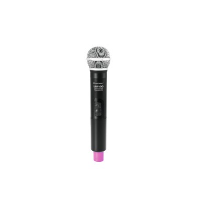 Radio mikrofonas OMNITRONIC UHF-100 Handheld Microphone 823.5MHz (pink)